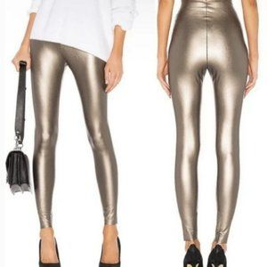 Commando Perfect Control Faux Leather Bronze Leggings